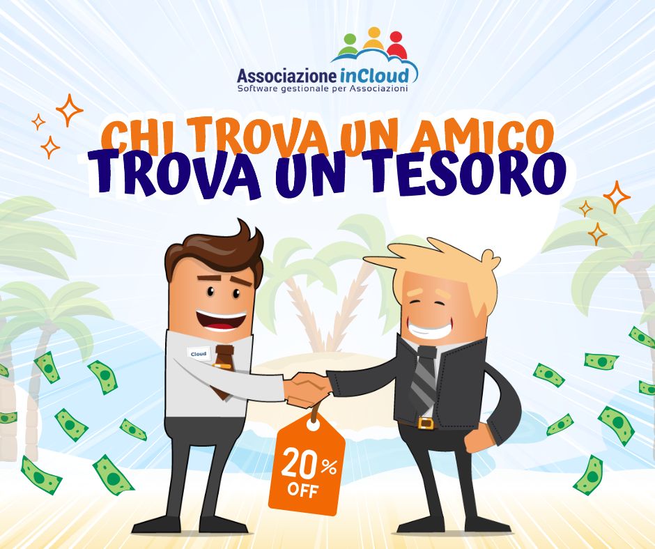 AiC - Chi trova un amico trova un tesoro! - Post Social (Facebook)